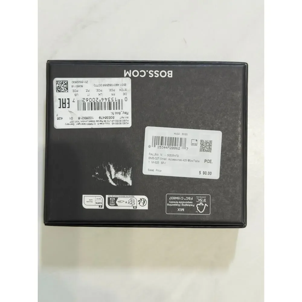 NWT BOSS Ray Bifold Wallet, $90 MSRP